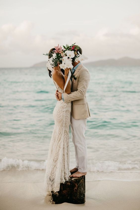 Xu hướng chụp ảnh cưới ở bãi biển